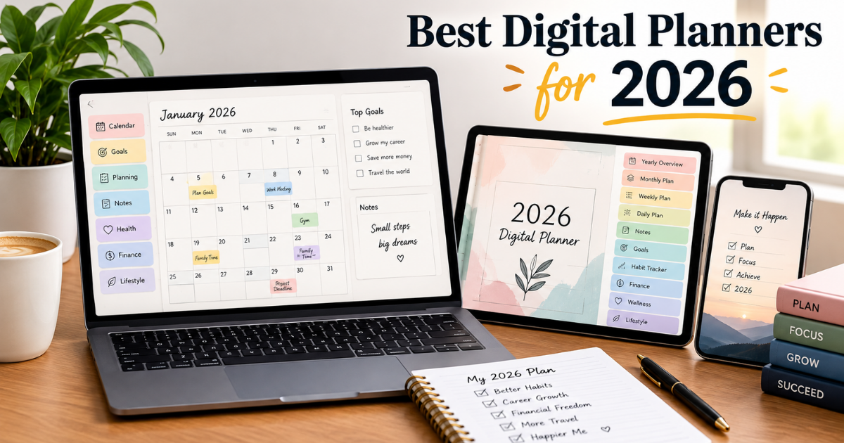 Best Digital Planners for 2026