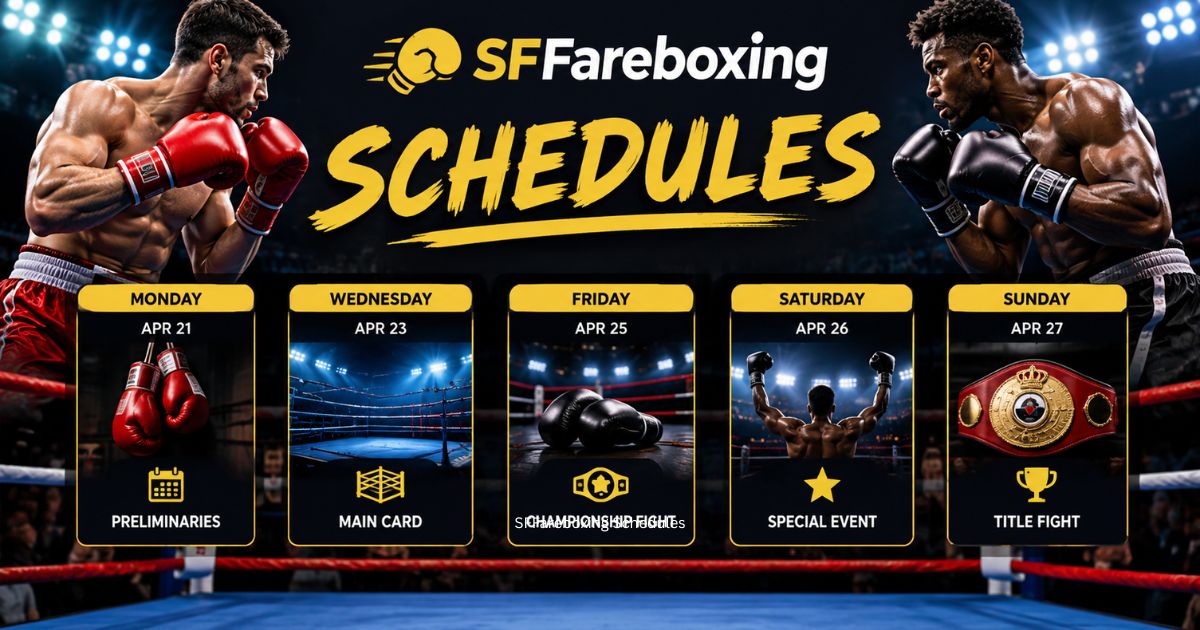 SFFareboxing Schedules